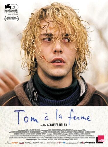 Grande Affiche Tom À La Ferme De Xavier Dolan Avec Xavier Dolan, Pierre-Yves Cardinal, Lise Roy
