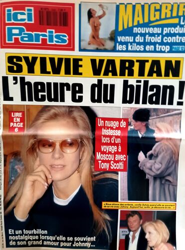 Ici Paris 2438 1992 Sylvie Vartan/Roger Pierre/Pierre Douglas/Fabienne Thibeault/Marie Adam