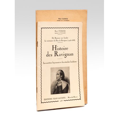 La Vie De L'abbé De Ravignan À Travers Ses Souvenances Bayonnaises, Landaises Et Gasconnes (1795-1858) [ Livre Dédicacé Par L'auteur ] [ On Joint : ]