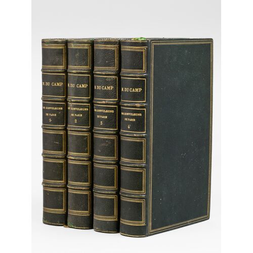 Les Convulsions De Paris (4 Tomes - Complet) Tome 1 : Les Prisons Pendant La Commune ; Tome 2 : Episodes De La Commune. Les Maires Et Le Comité Centr