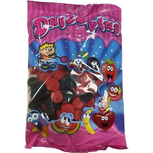 Dulceplus Mûres Perlées Rouges Et Noires Sachet De 1 Kg