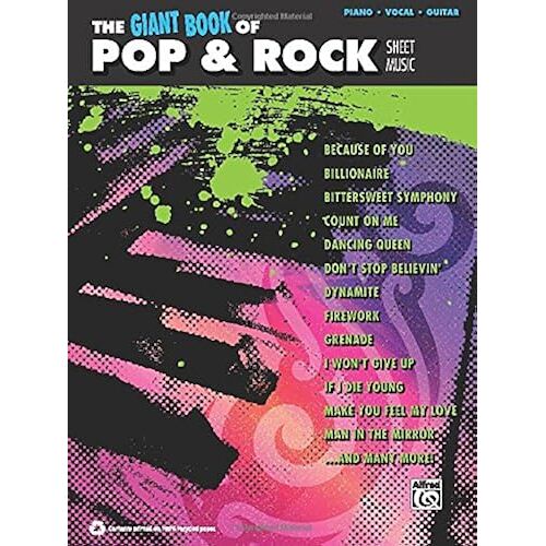 The Giant Pop & Rock Piano Sheet Music Collection
