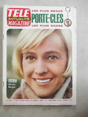 Telemagazine 1966 Nicole Berger