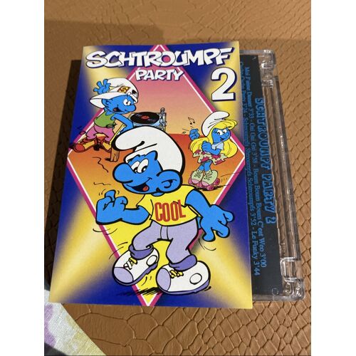 Schtroumpf Party 2 16 Titres Cassette Audio