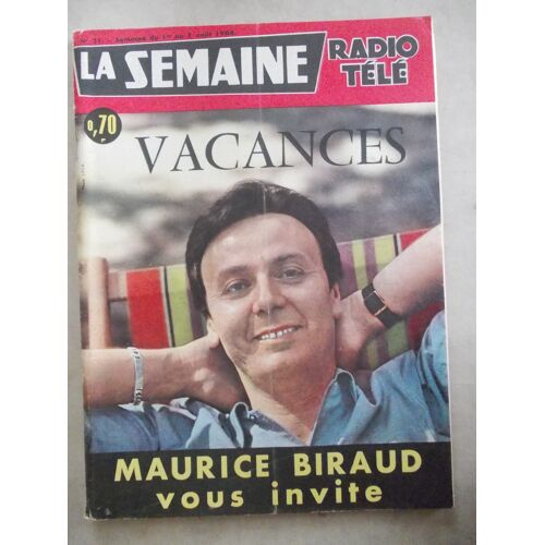 Semaine Radio Tele 1964 Maurice Biraud