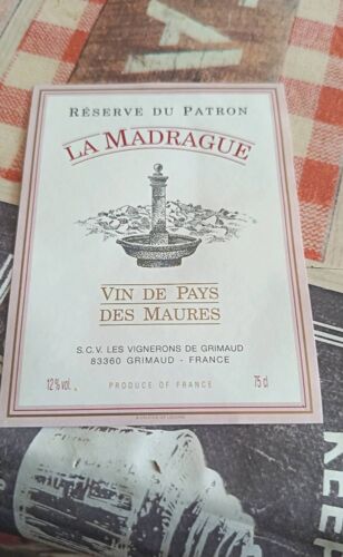 Étiquette De Vin