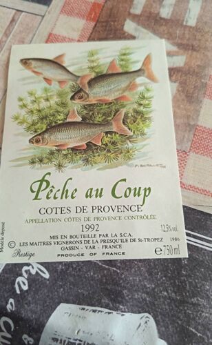 Étiquette De Vin