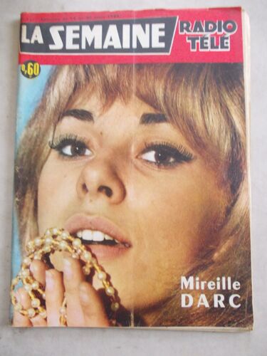 Semaine Radio Tele 1964 Mireille Darc