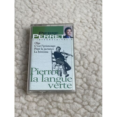 Cassette Audio, Pierre Perret, Pierrot, La Langue Verte