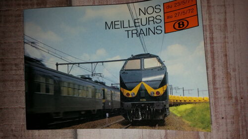 Nos Meilleurs Trains S.N.C.B. 1971-1972