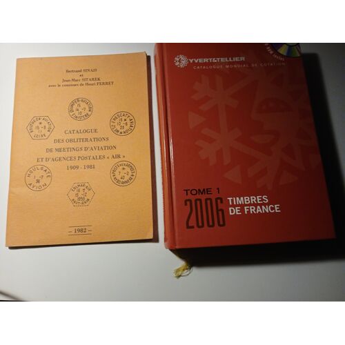 Timbres De France , Livre De Cotations Et Les Oblitérations