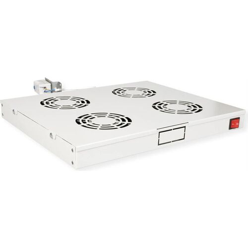 Unité de ventilation de toit ROLINE 19 pouces, 4 évents, thermostat, gris (26.21.0107)