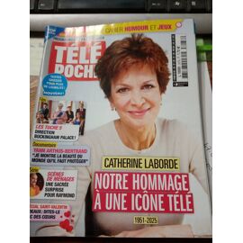 Télé Poche Num 3078 Février 2025 Catherine Laborde