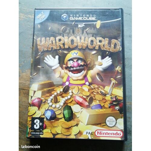 Jeu warioworld nintendo gamecube pal complet
