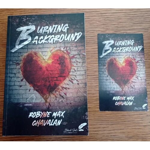 Burning Background Grd Livre-Broché Par Robyne Max Chavalan