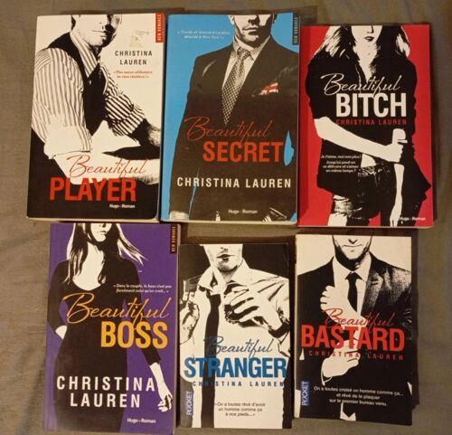 Lot 6 Christina Lauren Beautiful Stranger / Secret / Bastard / Bitch / Boss / Player