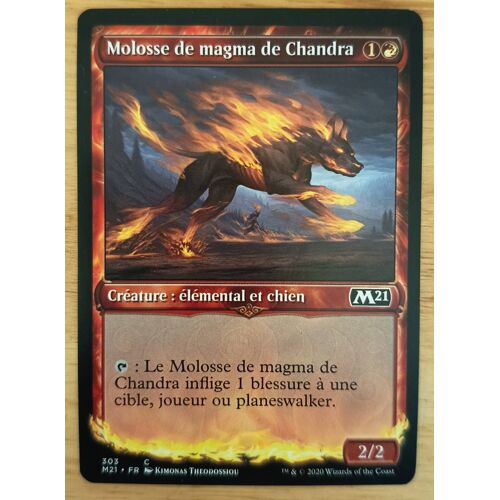 Chandra'S Magmutt // Molosse De Magma De Chandra (M21)