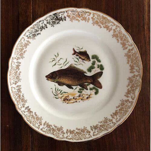 Assiette Décorative En Porcelaine Ø 24 Cm