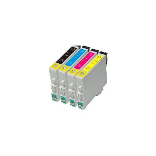 Lot 4 cartouches compatibles Epson 611 612 613 614