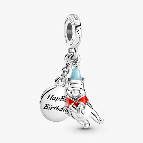 Charm Pendant Disney Winnie L'ourson Anniversaire 799385c01