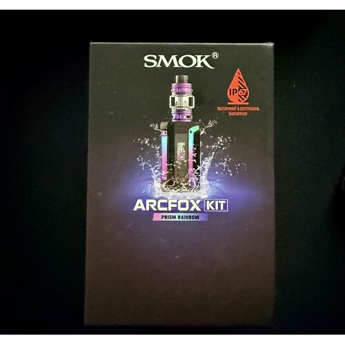 Cigarette électronique SMOK Arcfox Kit Prism Rainbow - Complète avec boite