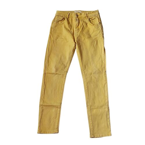 Pantalon Slim Jaune Xxl / 44