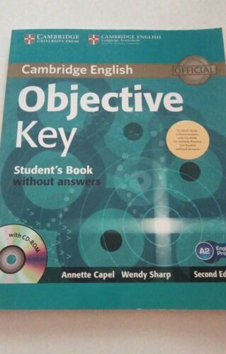 Objectiv Key Student'S Book Cambridge English A2 Annette Capel