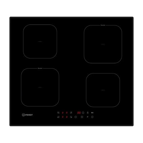Plaque à Induction Indesit 4 Zones 7400W Noir - IS F 18Q60 NE