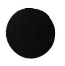 Broche Ronde Noire