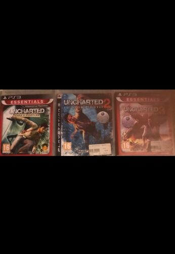 La Célèbre Trilogie Des 3 Meilleurs Jeux D'Aventures Ps3 À Travers Le Monde. Rendu Cinématographique Indiqué Sur Le Boitier. Exceptionnel. Prix Bradé. 1 Seul Exemplaire. Possible A L'Unité