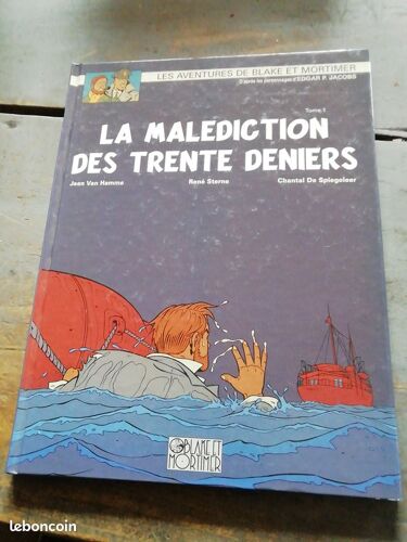 Bd Blake Et Mortimer Tome 1 La Malédiction Des Trente Deniers Édition Blake Mortimer 2009