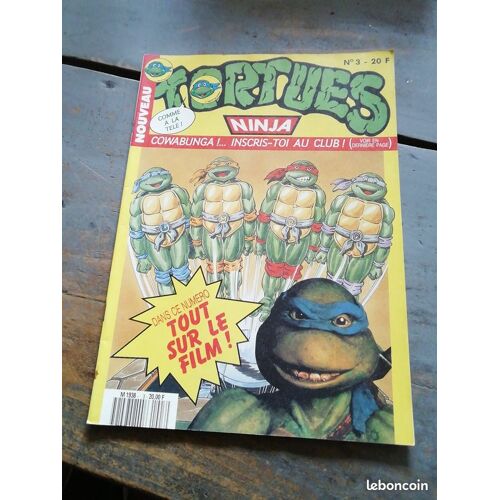 Bd Tortues Ninja N. 3 Édition De Tournon 1990
