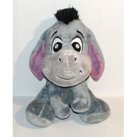 peluche bourriquet disney doudou ane bleu gris assis 30 cm