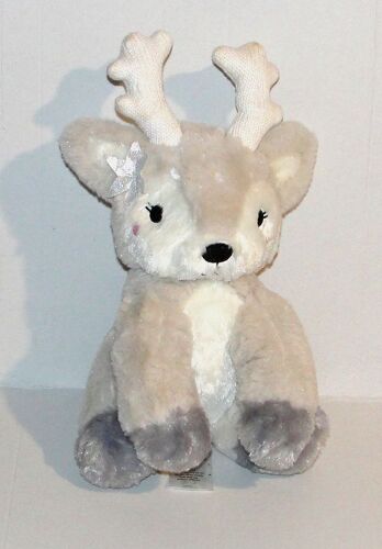 peluche renne cerf beige cornes tricot doudou primark
