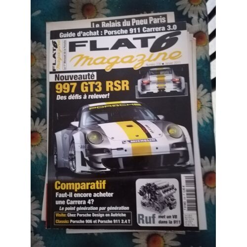 Flat 6 239 De 2011 Porsche 906,Rgt8,Carrera 4,Carrera 3.0,911 2.4t,