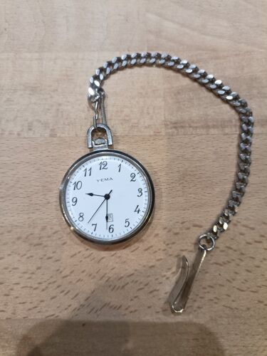 Montre Gousset De Marque Yema Avec Chaine Et Acroche