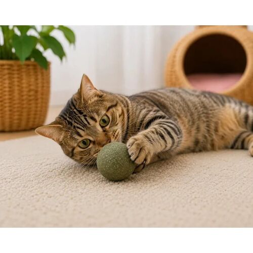 Balle De Cataire Naturelle Katti Jouet Pour Chat