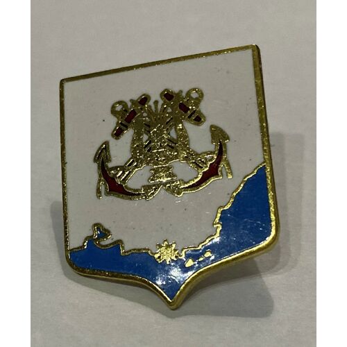 Pins Ville Blason Ancre Marine