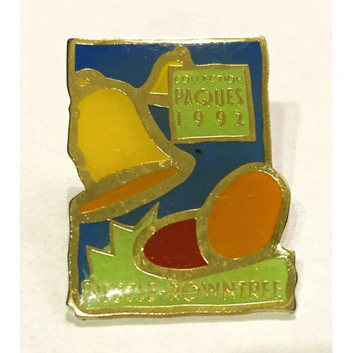 Pins Alimentation Pâques Collection 1992 Nestlé Rowntree ?Ufs Et Cloches