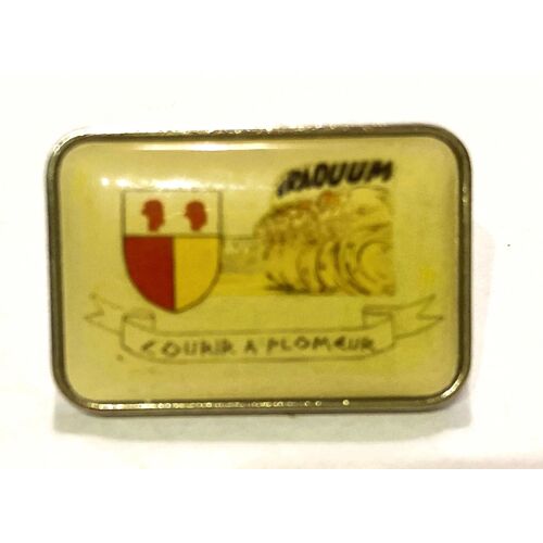 Pins Sports Athletisme Courir A Plomeur 29 Finistere Blason