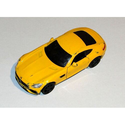 mercedes amg gts jaune uni fortune toys voiture rmz city ref 5988