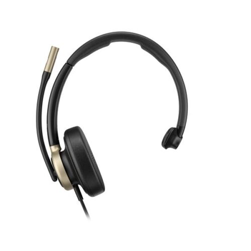 HP Poly Mission 815 - Mission 800 Series - micro-casque - sur-oreille - filaire - Suppresseur de bruit actif - USB-A, USB-C - noir - certifié pour Microsoft Teams Open Office, Certifié Google Meet, certifié Zoom