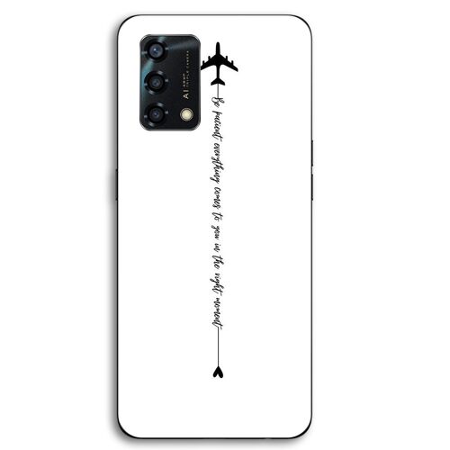 Coque Pour Oppo A95 Be patient Maniacase