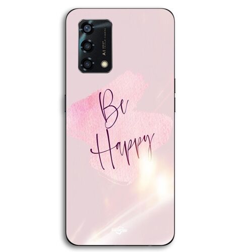 Coque Pour Oppo A95 Be Happy Maniacase