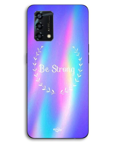Coque Pour Oppo A95 Be strong arc en ciel Maniacase