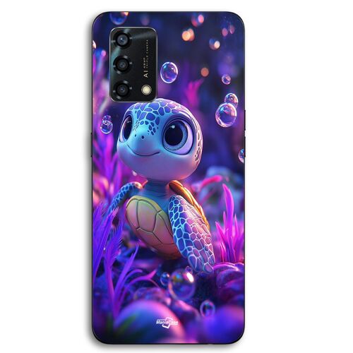 Coque Pour Oppo A95 bébé tortue mignonne Maniacase