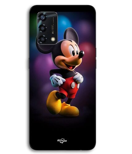 Coque Pour Oppo A95 Mickey ballons colorés Maniacase
