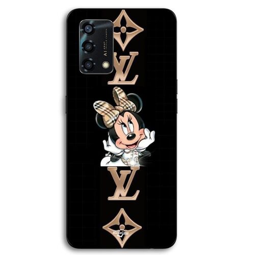 Coque Pour Oppo A95 Minnie LV fond noir Maniacase