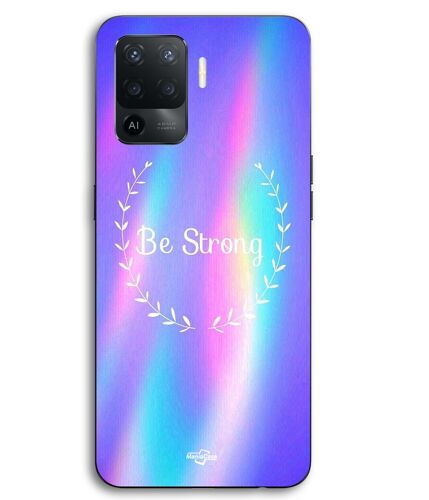 Coque Pour Oppo A94 Be strong arc en ciel Maniacase