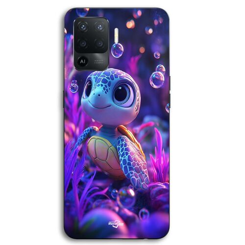 Coque Pour Oppo A94 bébé tortue mignonne Maniacase